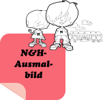 N&H- Ausmal- bild N H